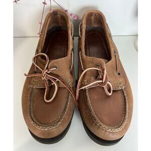 Clarks Active Air Grandpacore Brown Leather Boat Shoes Men’s US 9.5 Comfort